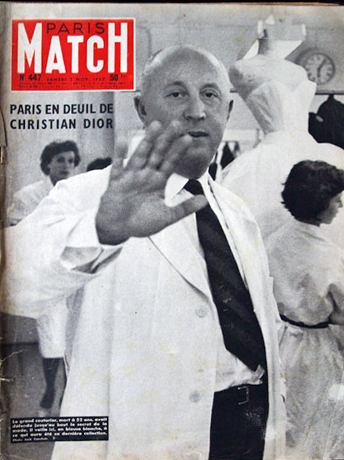 Paris Match 1957 - Christian Dior